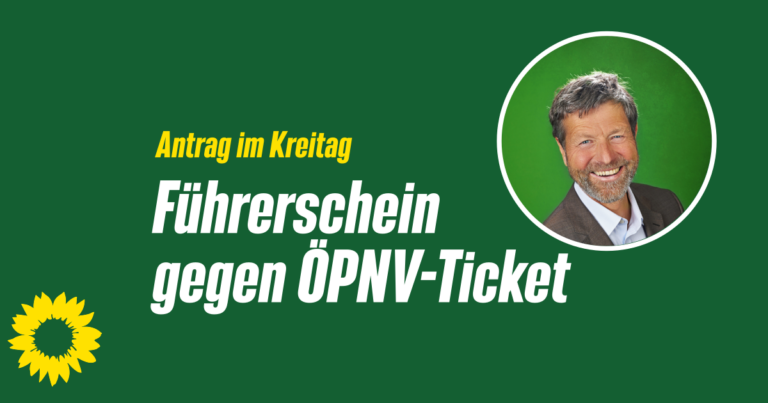 Antrag im Kreistag: Führerschein gegen ÖPNV-Ticket