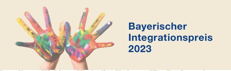 Start der Ausschreibung für den Bayerischen Integrationspreis 2023. Motto: „Integration in der Freizeit – gemeinsame Hobbys verbinden“