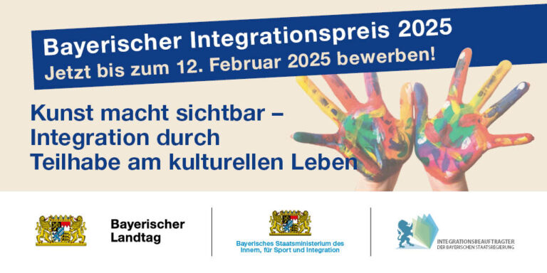 Bayerischer Integrationspreis 2025 – Abgeordnete rufen zu Bewerbung auf