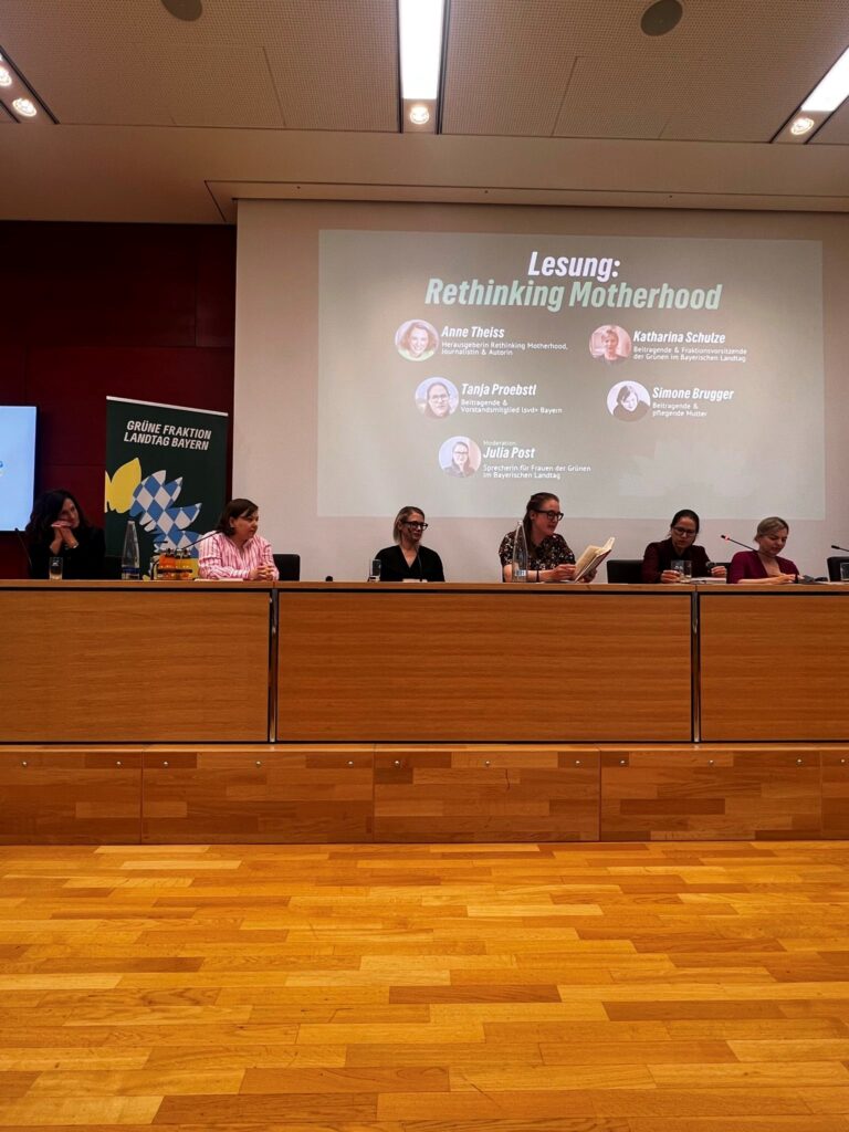 Lesung im Landtag: Rethinking Motherhood