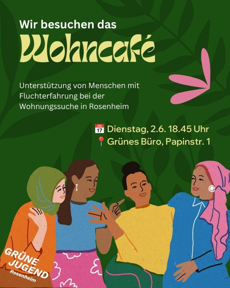 Grüne Jugend: Besuch Wohncafé