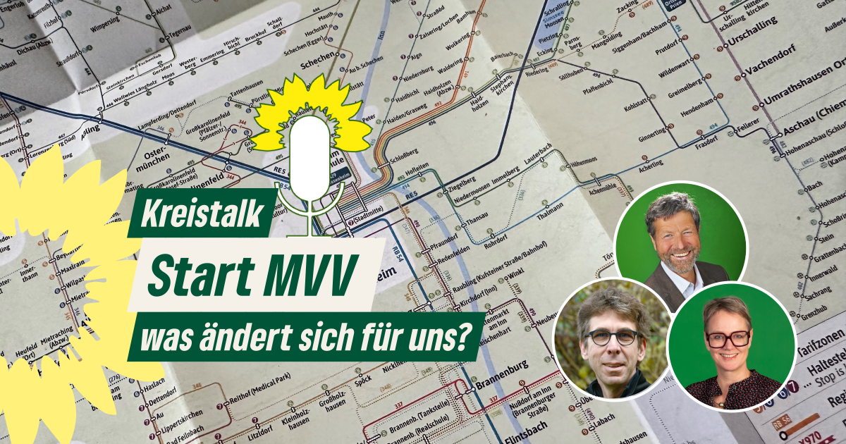 Start MVV - Kreistalk IX Grüne Rosenheim
